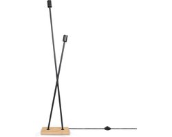 Paco HomeTafellamp Vloerlamp Vintage E27 Woonkamer Industrieel Design Modern LED Retro