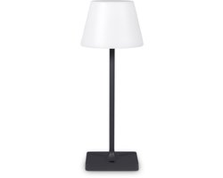 Paco HomeVloerlamp In- en Outdoor Tafellamp Accu Tuin Terras Oplaadbaar Modern