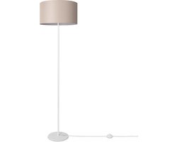 Paco HomeVloerlamp Woonkamer Slaapkamer Driepoot Stoffen Lampenkap Vloerlamp E27 Uni