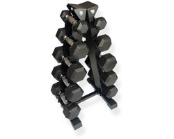 Padisport Dumbell Toren 10 Dumbells - Dumbell Rek - Halter Rek - Dumbell Toren - Dumbell Opbergrek
