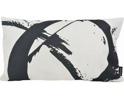 Paint Lines #1 Kussenhoes | Outdoor / Buiten | Katoen / Polyester | 30 x 50 cm