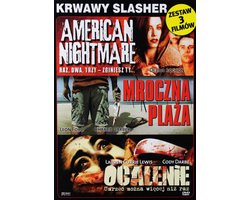 Pakiet Slasher: American nightmare / Mroczna plaża / Ocalenie [BOX] [3DVD]