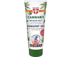 Palacio Cannabis Sportgel Forte 200 ml – BIO Massagegel met Hennepolie & Menthol – Verlicht spieren, gewrichten & vermoeidheid – Verkoelend en ontspannend