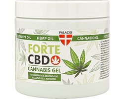 Palacio CBD Sportgel (massage) Forte 600 ml – Hennep & Kruiden – Voor spieren, gewrichten & rug – Verlicht spanning en vermoeidheid