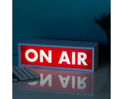 Paladone - On Air Lamp - Rood/Wit