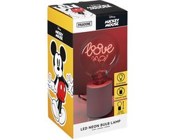 Paladone Products Disney Neon Mickey Mouse Neon LED Lamp met E27 Fitting