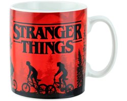 Paladone Stranger Things Xl-mok En Sticker Rood