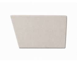 Paletten Hoekkussen Rechts Lichtbeige 70 x 40 cm – Rugkussen voor Palletbank van Schuim – Tuinkussen voor Loungehoek, Balkon en Terras