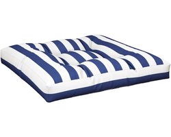 Pallet cushion 80x80x12 cm - Comfortabele zit- en rugkussen voor buiten