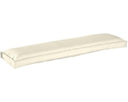 Pallet Kussen Set 2 st | Tuinkussen Crème 150 x 40 x 8 cm Oxford stof