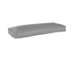 Pallet Kussen Set 2 st | Tuinkussen Grijs 100 x 40 x 8 cm Oxford stof