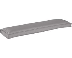 Pallet Kussen Set 2 st | Tuinkussen Grijs 150 x 40 x 8 cm Oxford stof