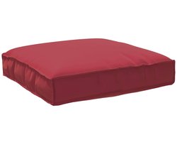 Pallet Kussen Set 2 st | Tuinkussen Taupe 120 x 80 x 12 cm Oxford stof