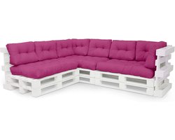 Pallet Kussen Set - Zitkussens Bank - Tuinmeubelen Maken - Zeer Elastisch - Set D - Bruin