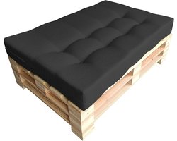 Pallet Kussen - Tuinkussen Zitting - Buiten Zitten - Koudschuim Vulling - 120x80x15 cm - Paars