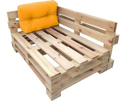 Palletkussen Waterdicht - Tuinkussen Loungekussen - Terras Meubilair - Oxfords Stof EU REACH - 60 X 40 X 15 cm