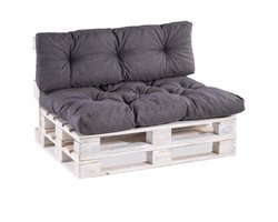 Palletkussenset - Palletkussen Comfortabel Schuimvulling - Palletkussens Vlekbestendig Polyester - Luxe Outdoor Set