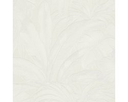 Palmboom behang Behang palmbomen Palm behang Vliesbehang Beige / Creme Zilver 962402 | Online behang winkel