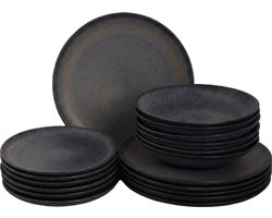 Palmer - Houston – Borden Set - 18 delig - 6 personen – Grote & Kleine Borden – Diepe borden