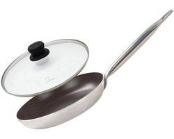 Pan 28 cm keramiek zonder PFAS en deksel Elo