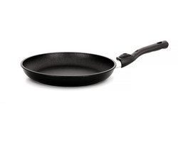 Pan - Crafond - Braadpan met afneembare Bakelite steel - geschikt voor alle vuren - Combi bakpan - 20 cm diameter - 4,5 cm hoog - Inhoud 0,8 L