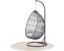 Panama hangstoel - voor binnen en buiten - inclusief decoratief karpet