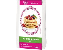 Pannekoeken & wafel mix glutenvrij 250g - glutenvrij bakken - Tasty Me