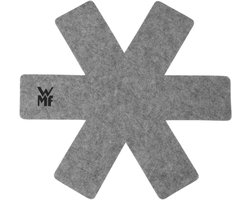 Pannenbeschermers Set - Krassen Voorkomen - Keuken Opslag - Zacht Fleece Materiaal - Universele Pasvorm - Grijs