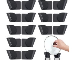 Pannendeksel houder - Dekselhouder - 8 Stuks - Opbergen deksel rek - Verstelbaar - keukenkastorganizer - Kunststof - Pannenrek - Pannendeksel organizer - Opbergrek - Supersterk en duurzaam