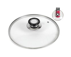 Pannendeksel - voor pannen van D29,5 cm - universeel - glas