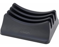 Pannendekselhouder Joseph Joseph Space Zwart (3-delig)
