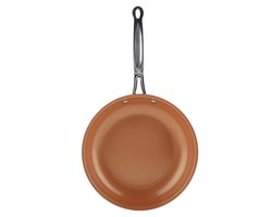 Pannenkoekpan - Pannenkoekenpan - Antiaanbaklaag Aluminiumlegering Met Vlakke Bodem - 28 Cm - Multifunctioneel Gebruik Op Inductie Gas En Oven