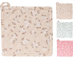 Pannenlap 20x20cm 3 ass. kleur