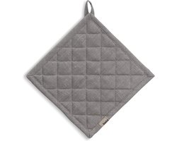 Pannenlap, Katoen, Linnen, Grijs - Kela | Puro