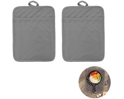 Pannenlap set - hittebestendig - 2 stuks - katoen