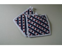 Pannenlappen Friese vlag