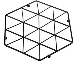 Pannenonderzetter Metaal Zwart RADKA 22,5 cm - Pannenlap - Onderzetters
