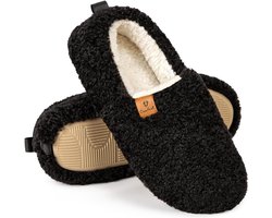 Pantoffels Dames - Sloffen - Maat 38/39 - Zwart - Anti-slip - Comfeet