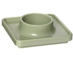 Pantone Eierdop - Vierkant - 8 x 8 x 2,35 cm - Tea 16-0213 - Licht groen