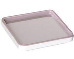 Pantone Serveerschaal - S - Vierkant - 8 x 8 x 1,3 cm - Keepsake Lilac 15-2705 - Roze