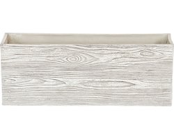 PAOS - Plantenbak - Wit - 42 cm - Klei-vezelmengsel