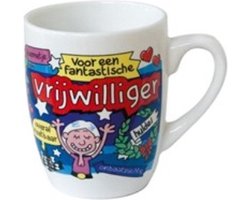 Paper Dreams Feestmok Vrijwilliger 325 Ml Keramiek Wit