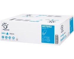 Papernet Papieren handdoekjes W-Vouw 2-laags 100 vellen, pak 20 stuks 20,3 x 32 cm productnummer 407552