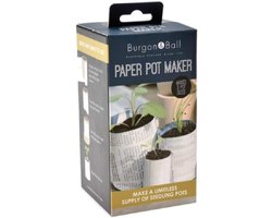 Papier Potmaker voor Zaden en Planten - Beige