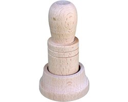 Papier Pottenmaker - Zaailing Maker - Planten Kweken - Milieuvriendelijk - 12.5 cm - Houtkleur