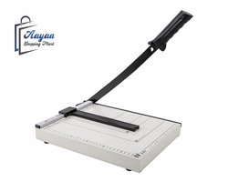 Papier Snijguillotine – Metalen Constructie – Formaten B7 t/m A4 – Precisiesnijder – snijmachine papier – snijmachines – papiersnijmachine – snijplank – 33457