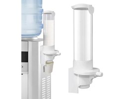Papieren Bekers - Bekerhouder Dispenser - Praktisch Gebruik - Waterdicht Ontwerp - 35 cm Hoog - Transparant