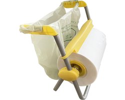 Papieren Handdoek Dispenser - Rolhouder - Hygiënisch Werken - Werkblad Montagetype - Unica - Wit