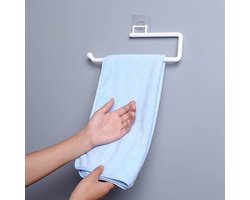 Papieren handdoekhouder - papieren rol houder muur gemonteerd - handdoek keuken badkamer bar kabinet vodden hanger