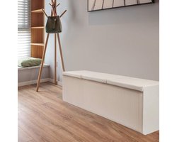 Papieren Kruk Opvouwbaar - Zitmeubel Accordeon - Ruimtebesparend Zitten - Draagbaar Ontwerp - 41cm Hoog - Zwart